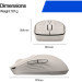 HP Мишка HP 400 Quiet Wireless/Bluetooth Maple (AZ7B6AA)