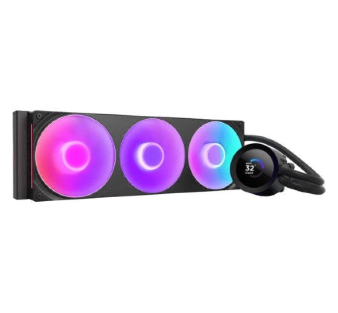 NZXT Система рідинного охолодження NZXT Kraken Plus RGB V2-360 mm AIO liquid cooler Bl (RL-KR360-B2)