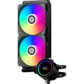 PcCooler Система рідинного охолодження PcCooler DA240 ARGB BK