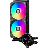 Система рідинного охолодження PcCooler DA240 ARGB BK