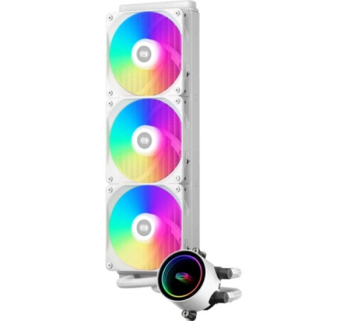 PcCooler Система рідинного охолодження PcCooler DA360 ARGB WH