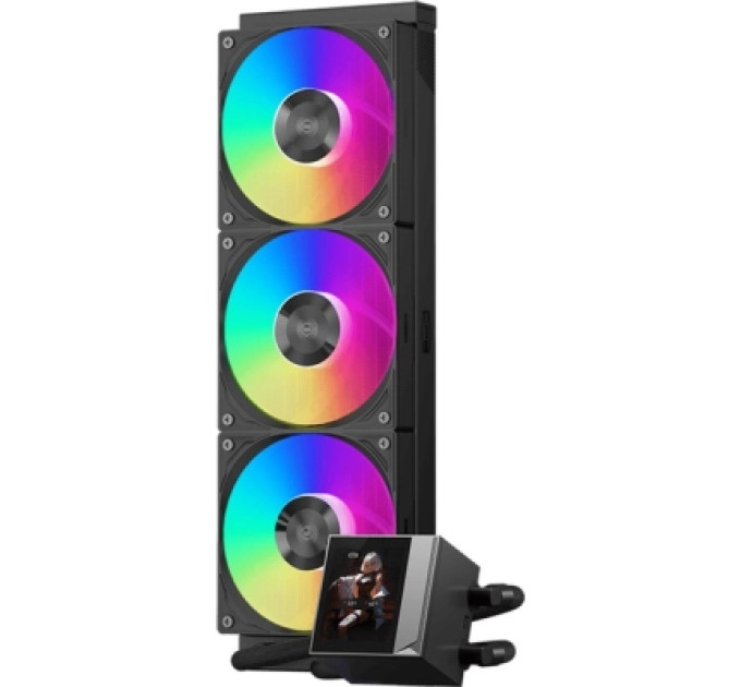 PcCooler Система рідинного охолодження PcCooler DC360 Pro ARGB Display BK