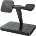 Зарядний пристрій Canyon wireless charger WS-404 15W 4in1 Black (CNS-WCS404)