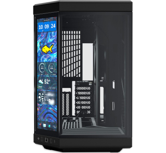 Hyte Корпус Hyte Y70 Touch Infinite Black (CS-HYTE-Y70TTI-BB)