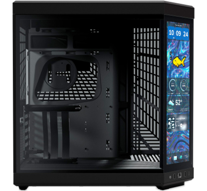 Hyte Корпус Hyte Y70 Touch Infinite Black (CS-HYTE-Y70TTI-BB)