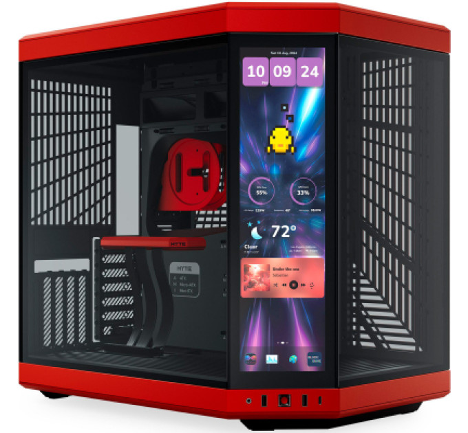Hyte Корпус Hyte Y70 Touch Infinite Black-Red (CS-HYTE-Y70TTI-RB)