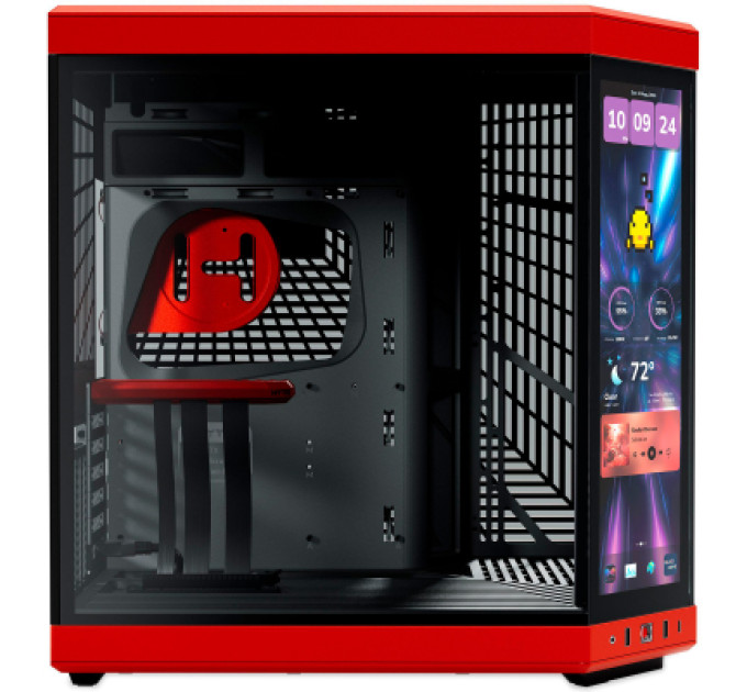 Hyte Корпус Hyte Y70 Touch Infinite Black-Red (CS-HYTE-Y70TTI-RB)