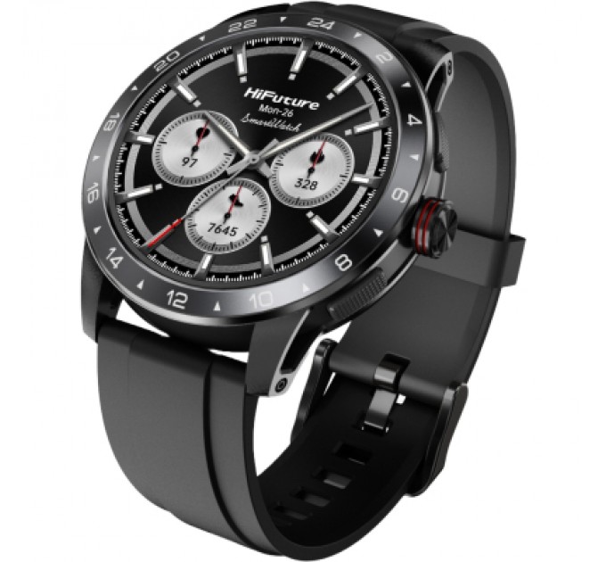 Смарт-годинник HiFuture flex 2 black (flex2.black)