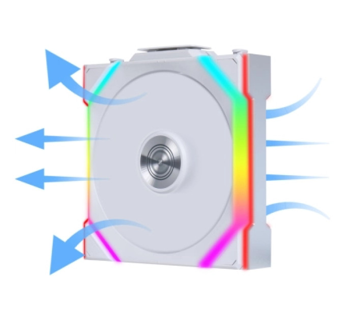 Lian Li Кулер до корпусу Lian Li Uni Fan SL WIRELESS Reverse, 120-1, Wh (G99.12RSL1W1W.00)