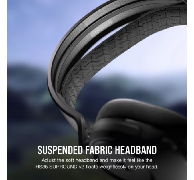 Навушники Corsair HS35 Surround v2 Multiplatform Gaming Carbon (CA-9011386-EU)