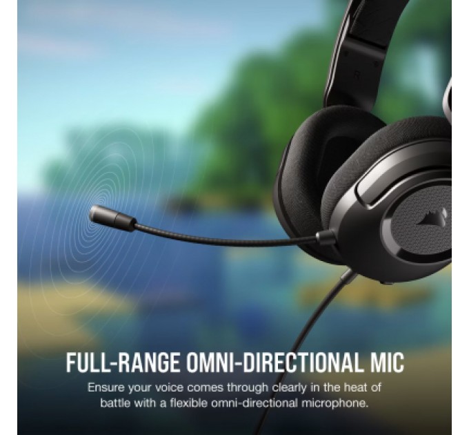Навушники Corsair HS35 Surround v2 Multiplatform Gaming Carbon (CA-9011386-EU)
