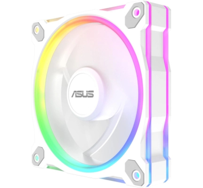 ASUS Кулер до корпусу ASUS PRIME MR120 ARGB WHITE 3IN1 (90DA00I3-B09020)