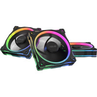 Кулер до корпусу ASUS PRIME MR120 REVERSE ARGB BLACK 3IN1 (90DA00L0-B09020)