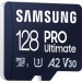 Карта пам'яті Samsung 128GB microSDXC class 10 UHS-I U3 V30 A2 Pro Ultimate (MB-MY128SA/WW)