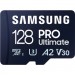 Карта пам'яті Samsung 128GB microSDXC class 10 UHS-I U3 V30 A2 Pro Ultimate (MB-MY128SA/WW)