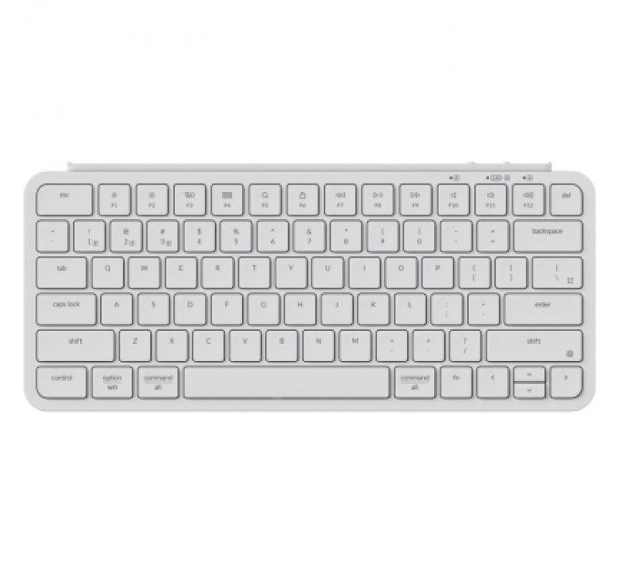 Клавіатура Keychron B1 Pro Wireless/Bluetooth/USB UA Ivory White (B1P-K8-UA)