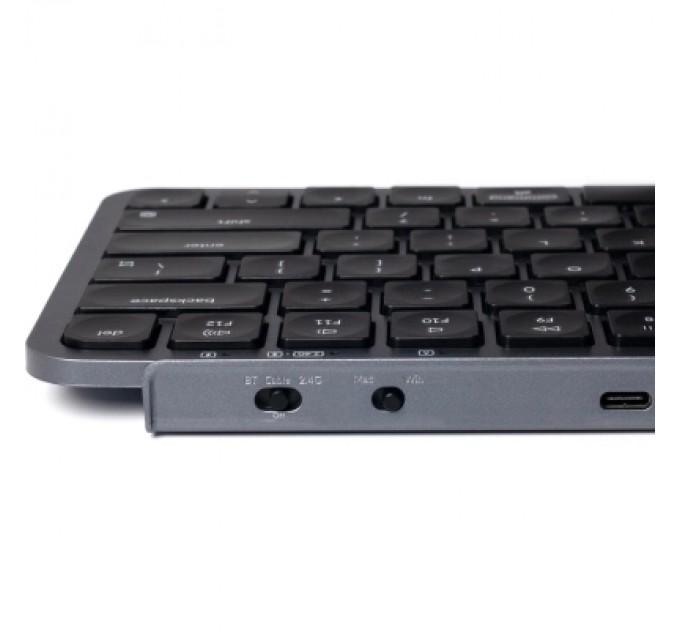 Клавіатура Keychron B1 Pro Wireless/Bluetooth/USB UA Space Gray (B1P-K1-UA)