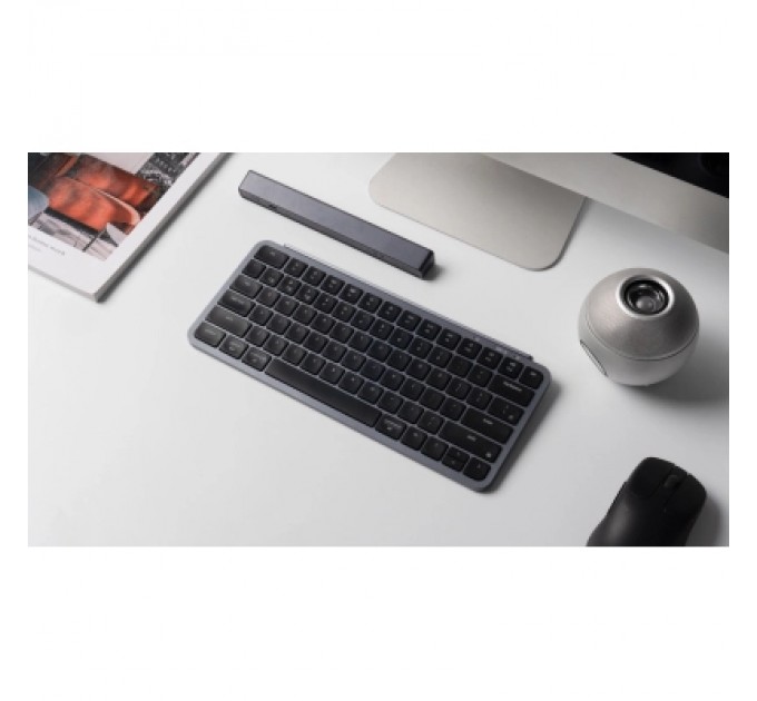 Клавіатура Keychron B1 Pro Wireless/Bluetooth/USB UA Space Gray (B1P-K1-UA)