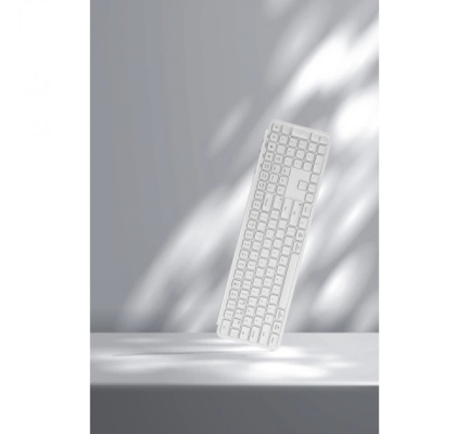 Клавіатура Keychron B6 Pro Wireless/Bluetooth/USB UA Ivory White (B6P-K8-UA)