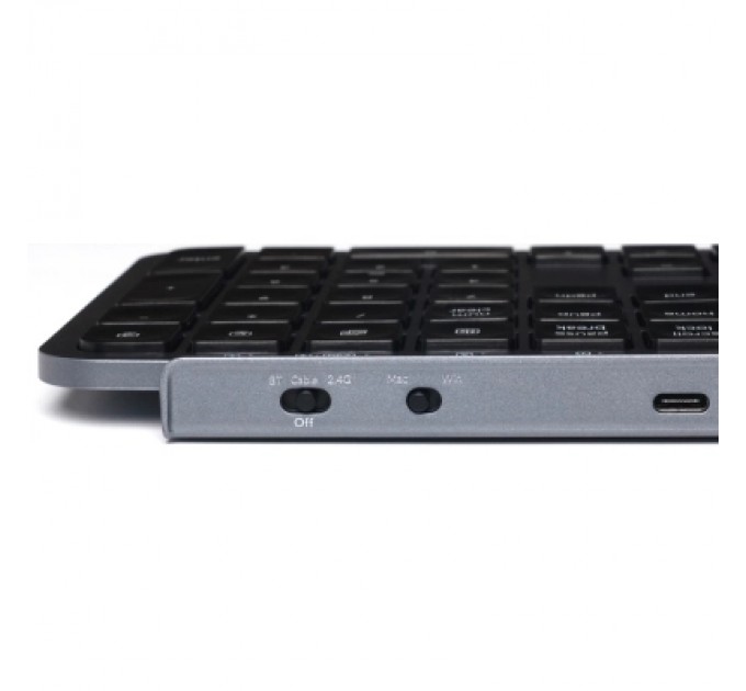 Клавіатура Keychron B6 Pro Wireless/Bluetooth/USB UA Space Gray (B6P-K1-UA)