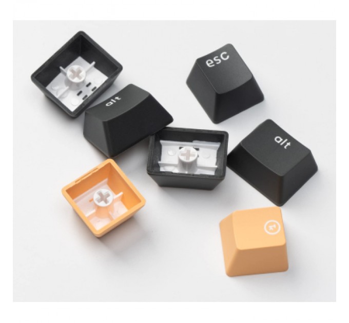 Клавіатура Keychron C1 Pro 87Key K pro Red RGB QMK/VIA Hot-swap USB UA Black (C1PM1_KEYCHRON)