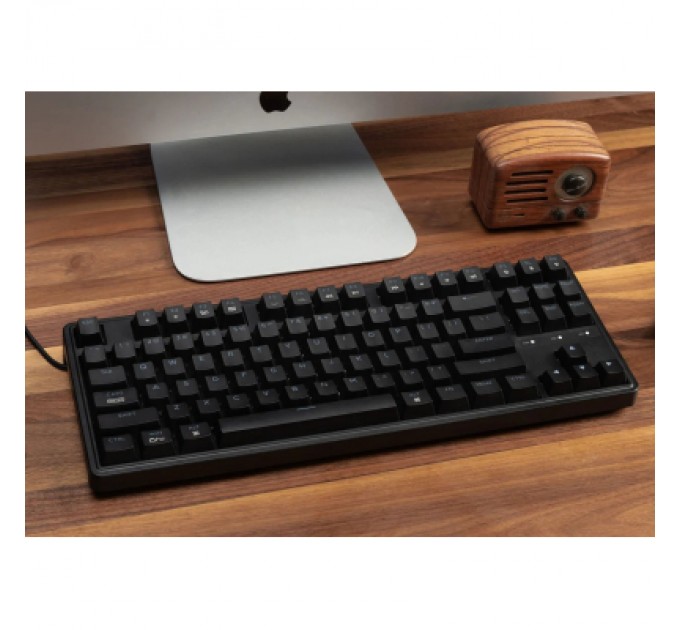 Клавіатура Keychron C3 Pro 87Key K pro Red RGB QMK Hot-swap USB UA Black (C3PH1_KEYCHRON)