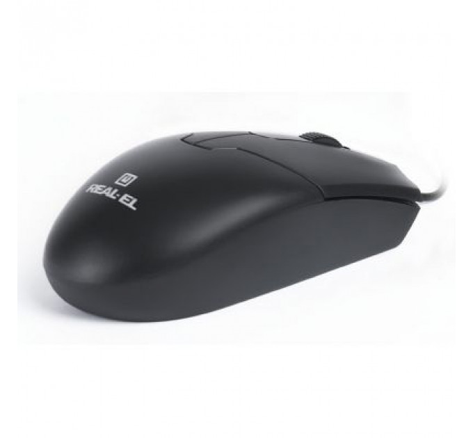 Мишка REAL-EL RM-208 USB Black