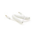 Voltronic Кабель мультимедійний 3.5mm M to 3.5mm M 1.5m 90° corner white Voltronic (YT-AUXSGJ(M)/(M)-1.5-W)