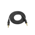 Voltronic Кабель мультимедійний 3.5mm M to 3.5mm M 1.5m black Voltronic (YT-AUXGJ(M)/(M)-1.5-B)
