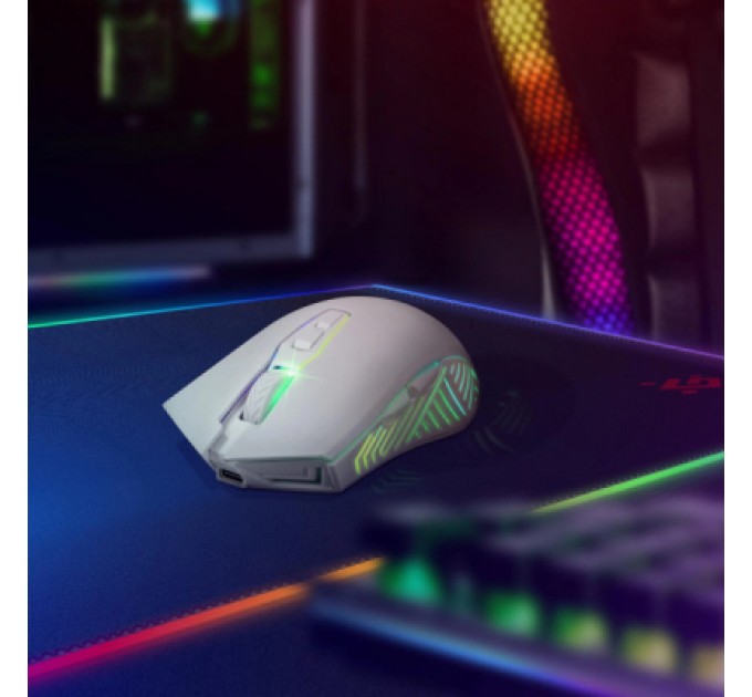 Мишка Defender Pandora GM-502 LED Wireless White (52502)