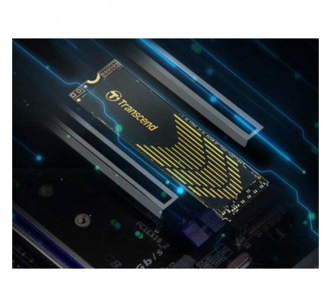 Накопичувач SSD M.2 2280 500GB Transcend (TS500GMTE240S)