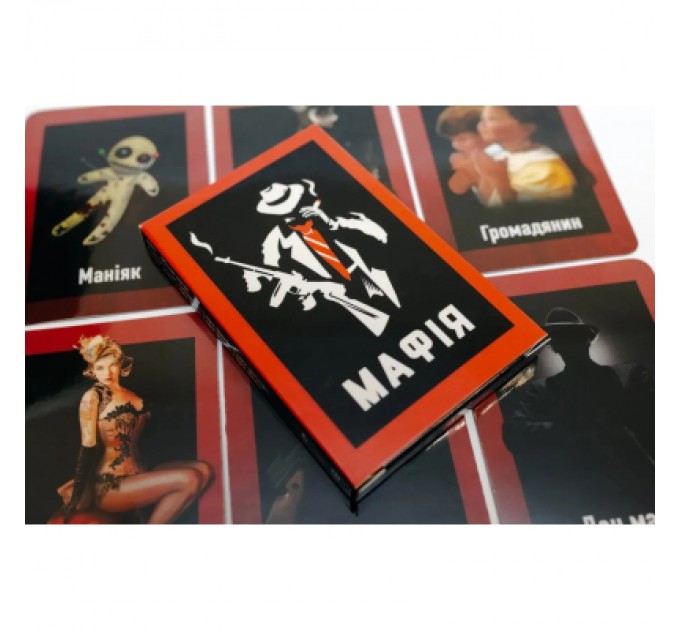 Настільна гра Fun Games Shop Мафія пластикова (укр.) (58263)