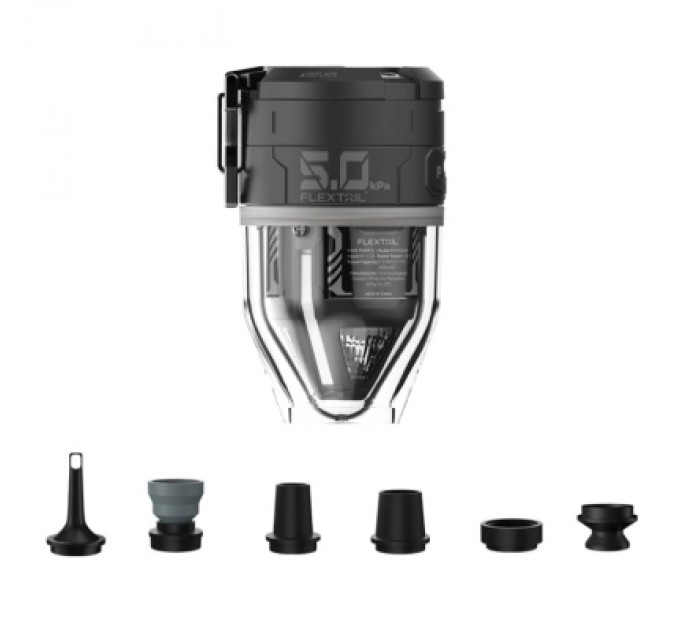 Ліхтар Flextail Max Pump 3 з функцією насосу чорний (MP3G650-BK-i)