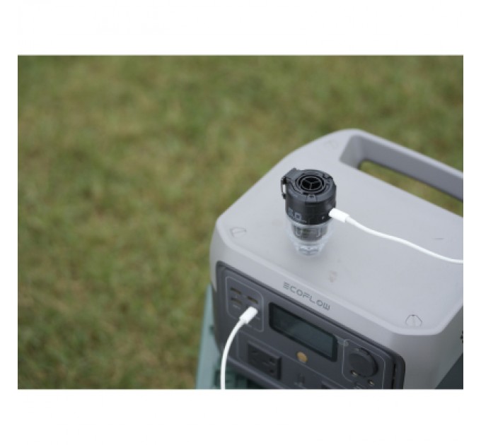 Ліхтар Flextail Max Pump 3 з функцією насосу чорний (MP3G650-BK-i)