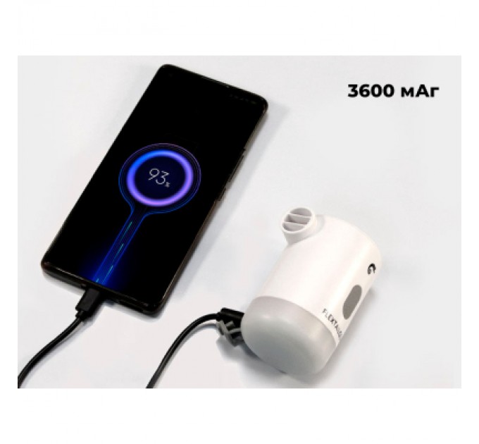 Ліхтар Flextail Max Pump 2 Pro з функцією насосу та powerbank помаранчевий (MP2P4000-OG-i)