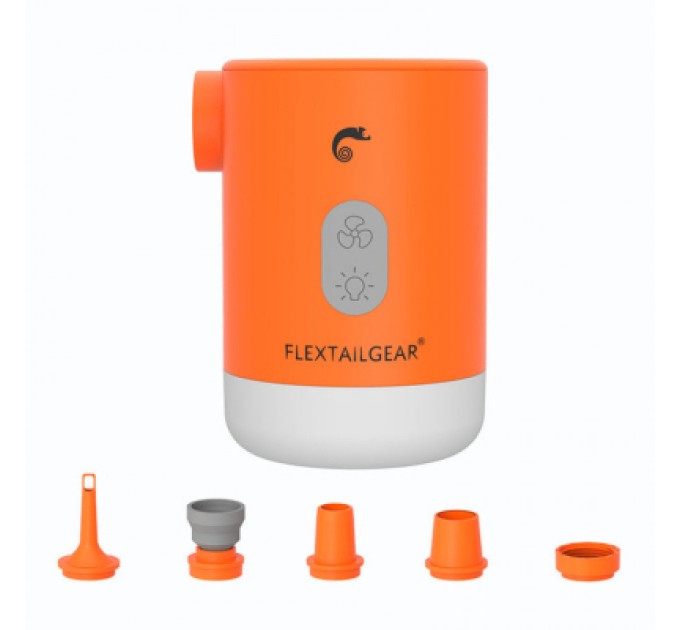 Ліхтар Flextail Max Pump 2 Pro з функцією насосу та powerbank помаранчевий (MP2P4000-OG-i)