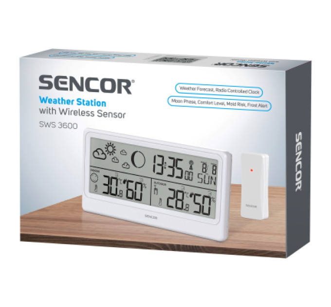 Sencor Метеостанція Sencor SWS3600