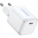 Зарядний пристрій Ugreen CD319 Nexode Mini USB-C PD30W GaN White (15326)