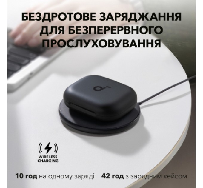 Навушники Anker SoundСore AeroFit 2 Black (A3874G11)