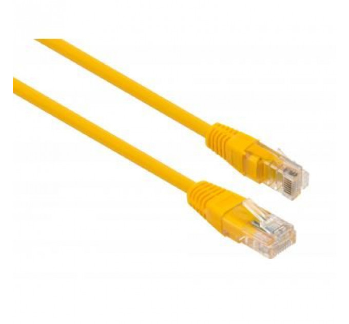 Патч-корд Vinga UTPCat5e 10.0 m CCA (VCPPCCCS10Y)