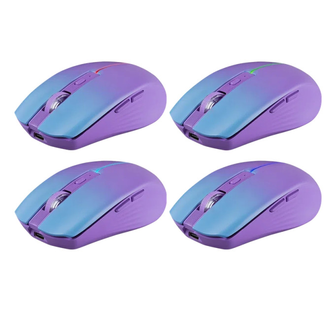 Defender Мишка Defender Mystery MM301 LED Wireless/Bluetooth Violet (52301)