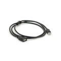 Voltronic Дата кабель USB 2.0 AM/AF 1.5m ferrite black Voltronic (YT-AM/AF-1.5B)