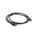 Voltronic Дата кабель USB 2.0 AM/AF 1.5m ferrite black Voltronic (YT-AM/AF-1.5B)