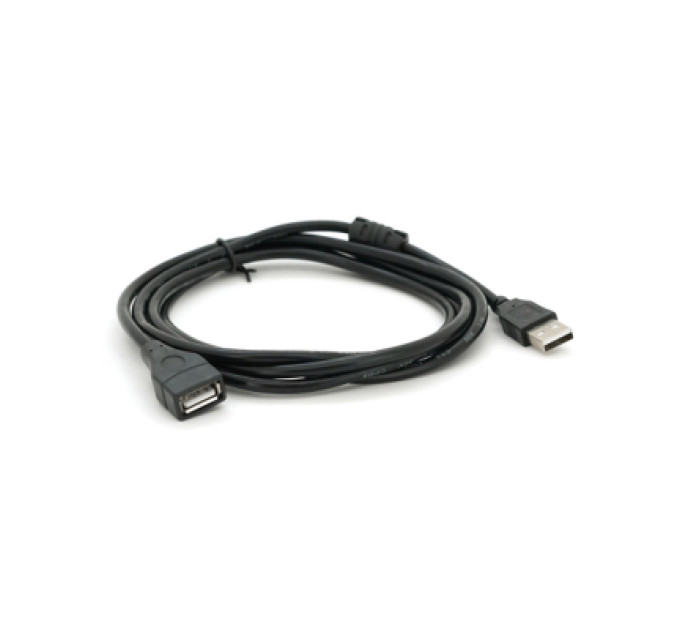 Voltronic Дата кабель USB 2.0 AM/AF 2.0m ferrite black Voltronic (YT-AM/AF-2.0B)