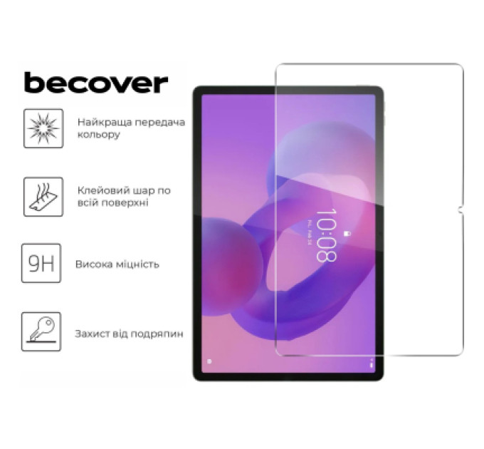 BeCover Скло захисне BeCover Lenovo Idea Tab/K11 (2nd Gen) TB336/Xiaoxin Pad (2025) 11" (713678)