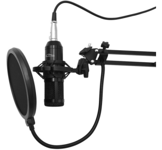 Media-Tech Мікрофон Media-Tech XLR USB Black (MT397K)