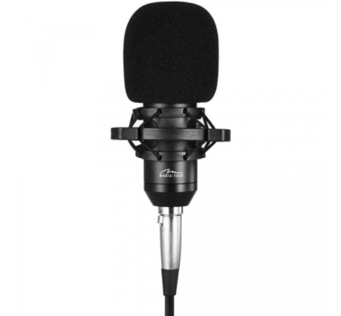 Media-Tech Мікрофон Media-Tech XLR USB Black (MT397K)