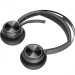 Poly Навушники Poly Voyager Focus 2 MS Stereo USB-C + USB-C/A Adapter + Charging Stand Black (9T9J6AA)