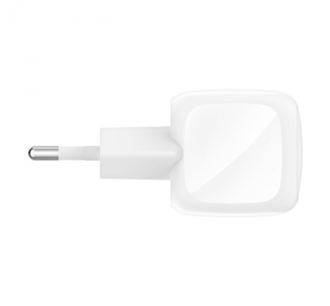 Зарядний пристрій Belkin USB-C PD30W PPS white (WCA008KQWH)