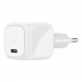 Зарядний пристрій Belkin USB-C PD30W PPS white (WCA008KQWH)